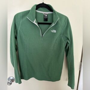 North Face 1/4 Zip Sweater